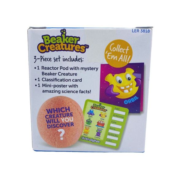 Learning Resources LER3818 Beaker Creatures Reactor Pod - 4 Pack - Picture 3 of 5